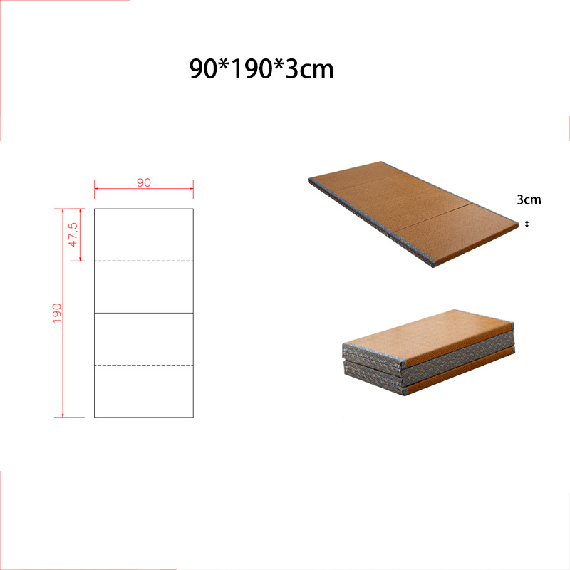 90x190x3CM/4-foldable