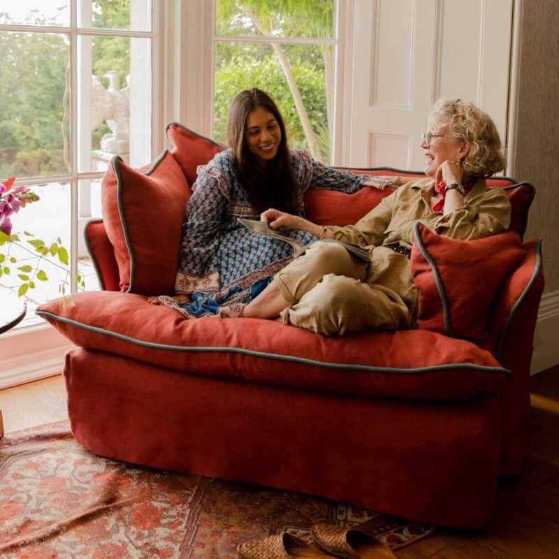 Red single seat 115*95 * 80cm