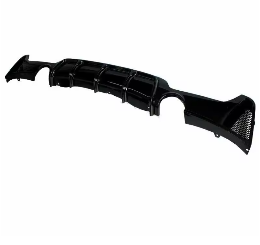 Single outlet on both sides [glossy black]