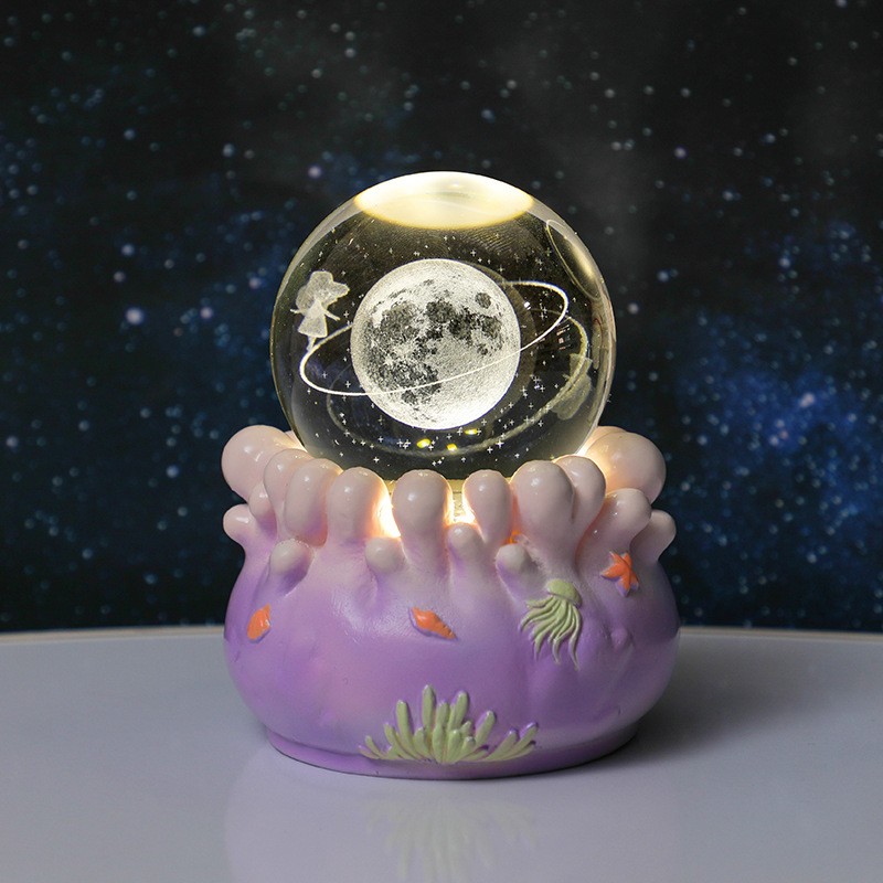 Purple Astronaut Rotating Base - Starwalk