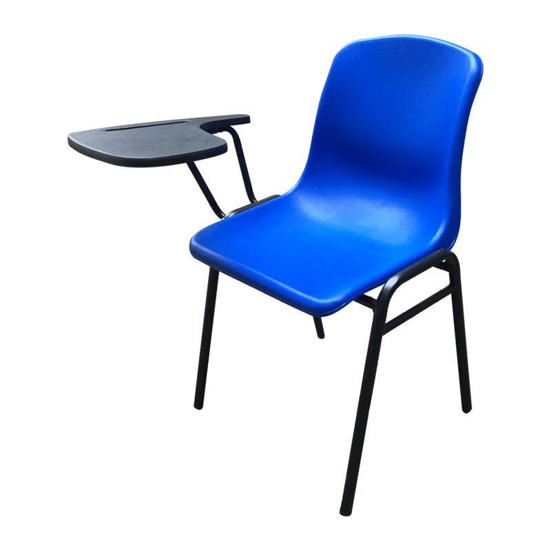 Single chair   writing board Blue