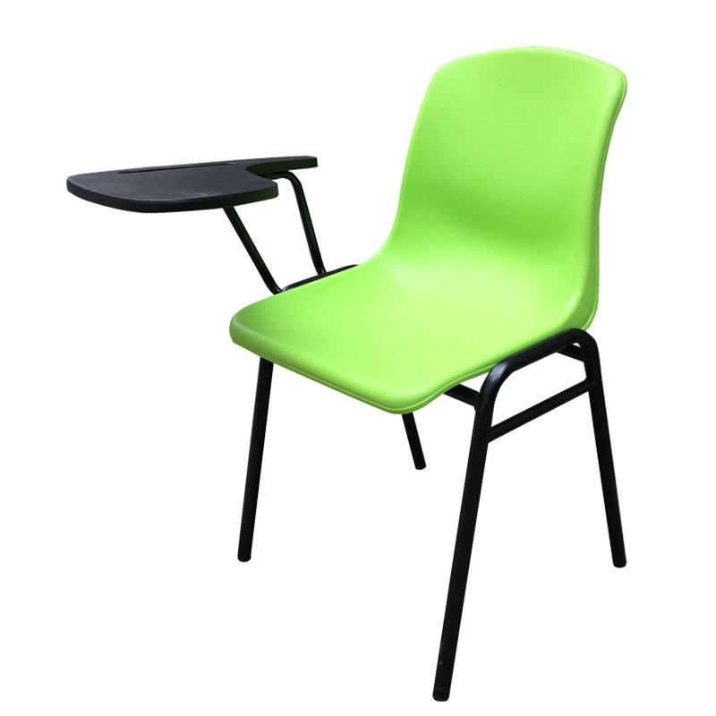 Single chair   writing board Green