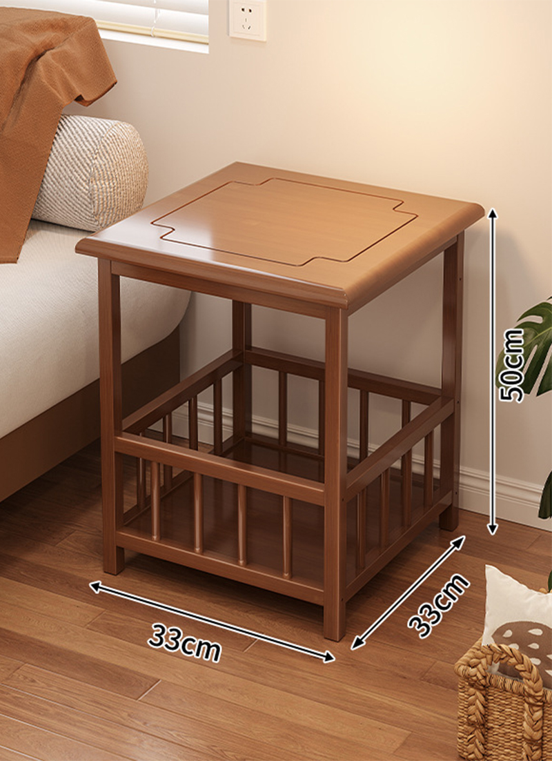 33cm two-story brown fence