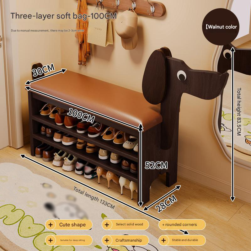 Walnut color soft bag 3-100