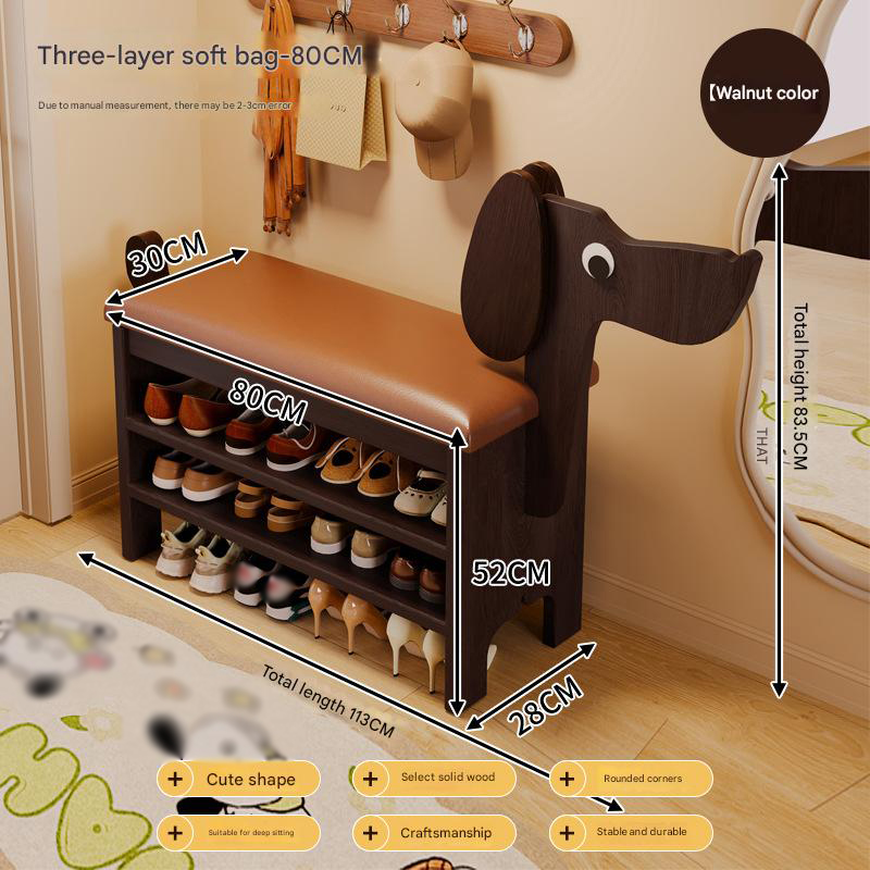 Walnut color soft bag 3-80