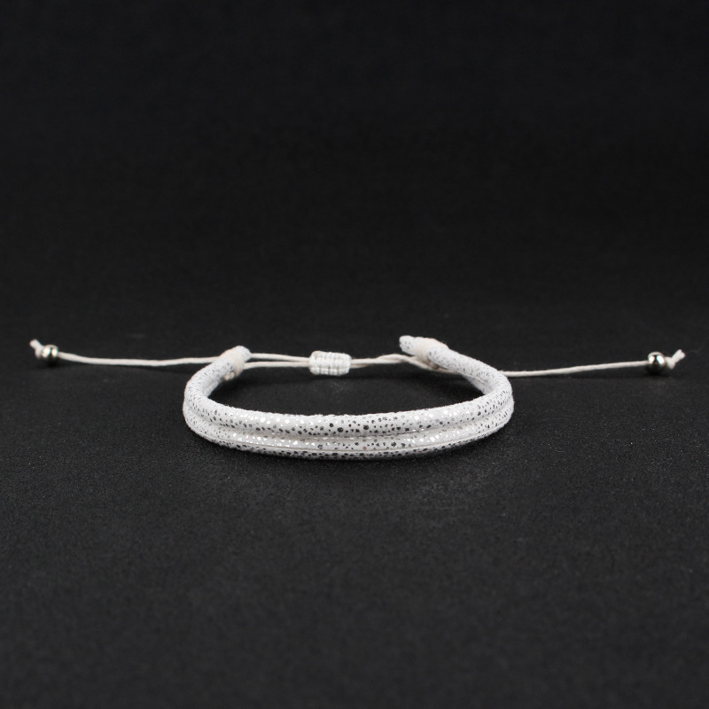 2:Adjustable Double-layer PU bracelet