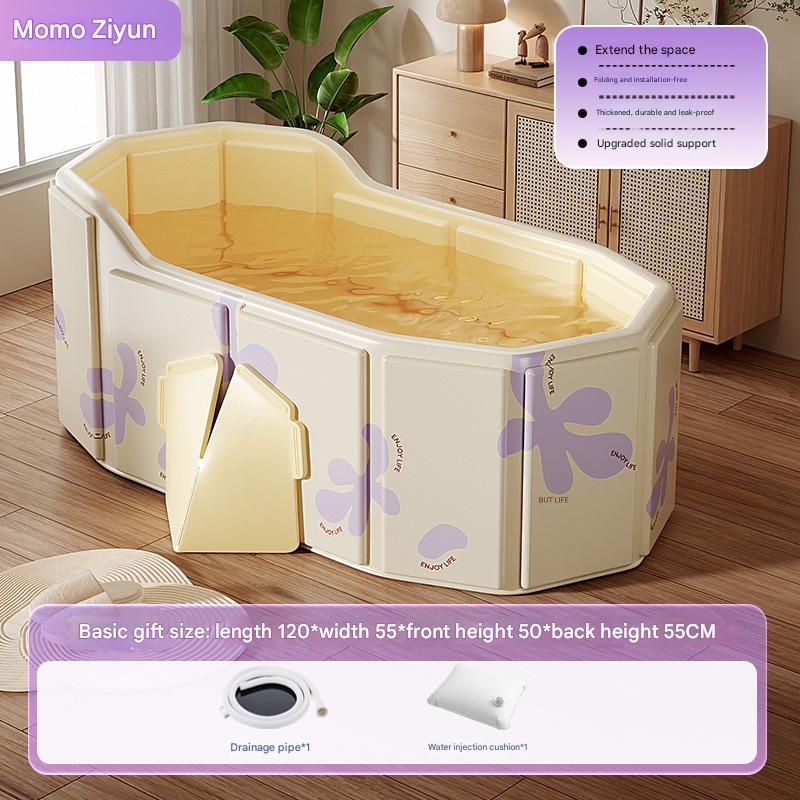 Rectangular Folding Bathtub MoMo Zi Yun   Basic Package