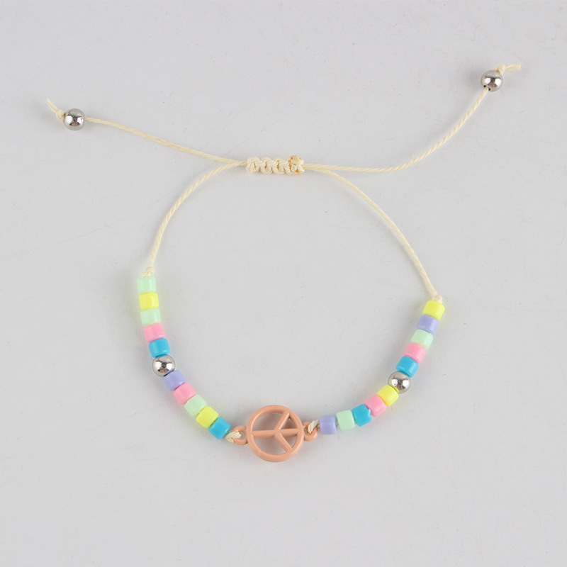 4:Colorful adjustable bracelet
