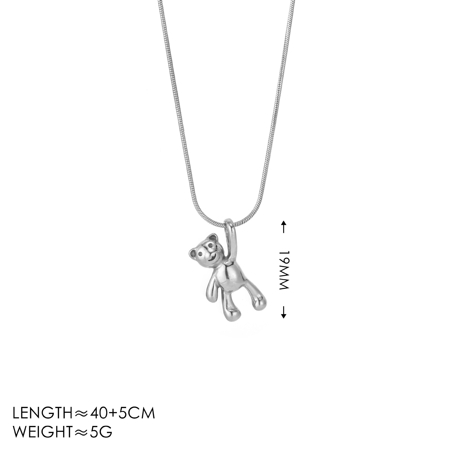 2:Steel color necklace