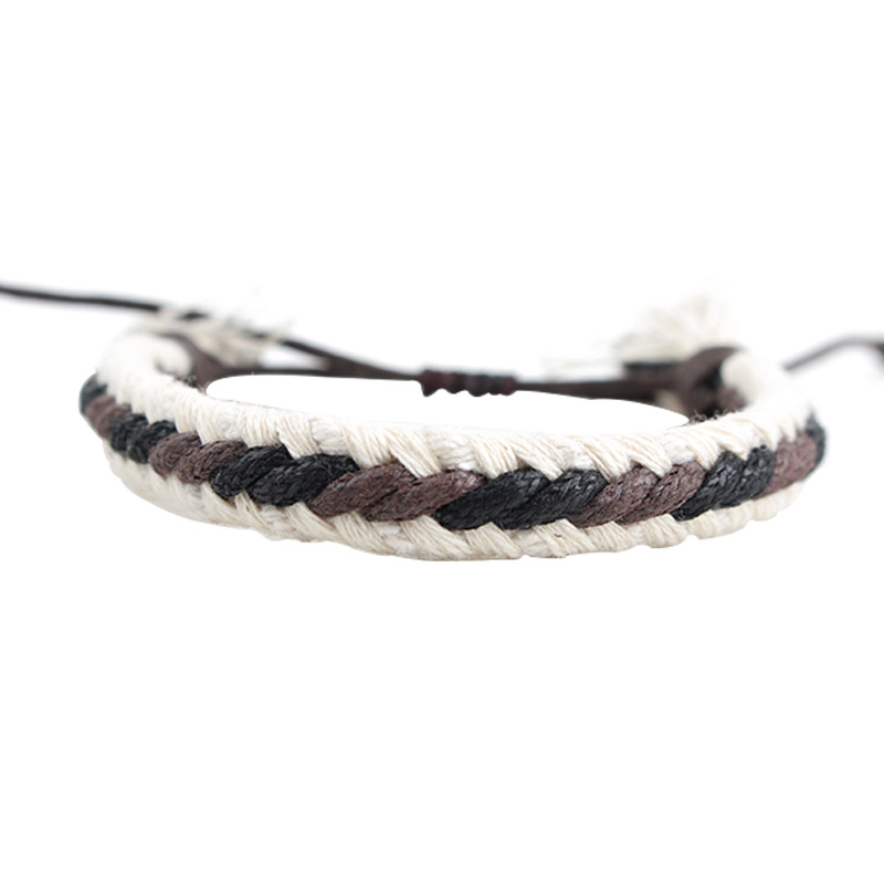 2:Hand-woven adjustable bracelet