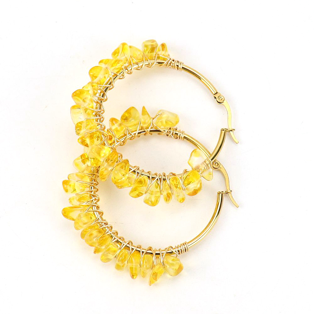 Golden Citrine (synthetic)