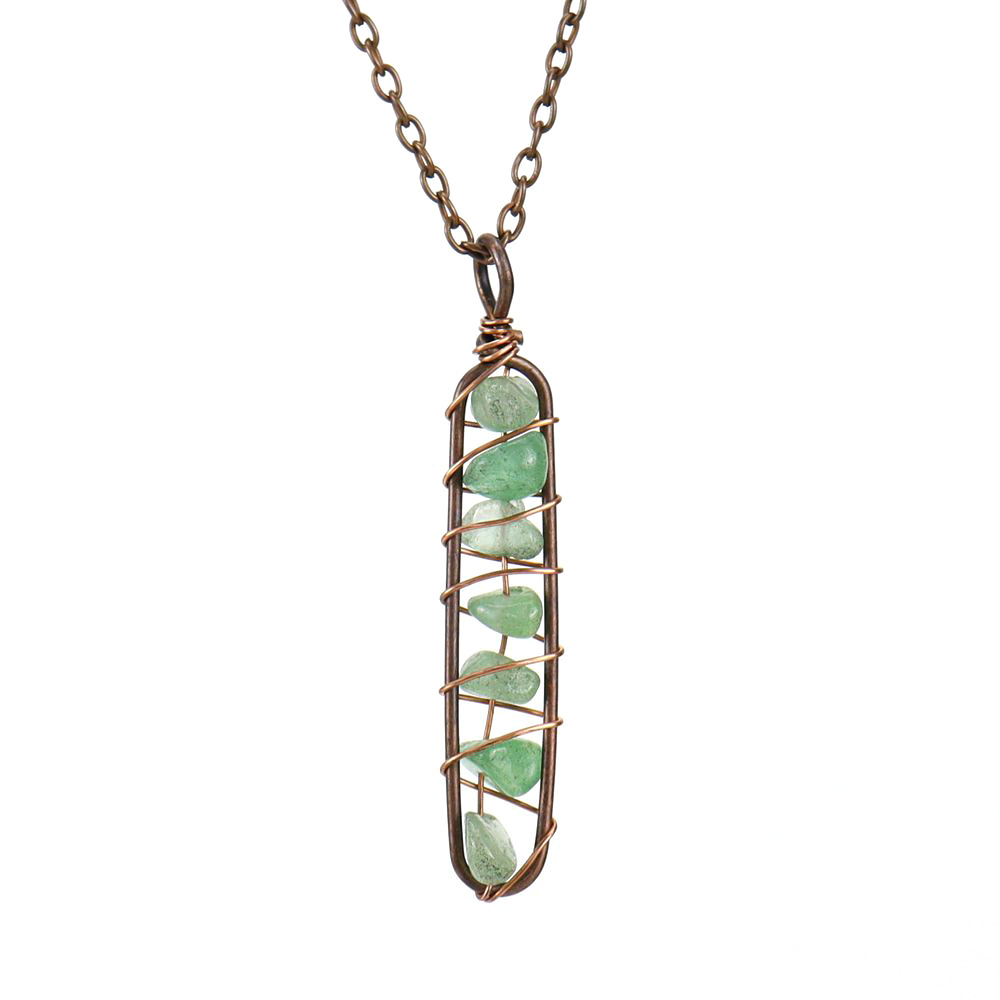 6:Ancient red copper green Dongling gravel