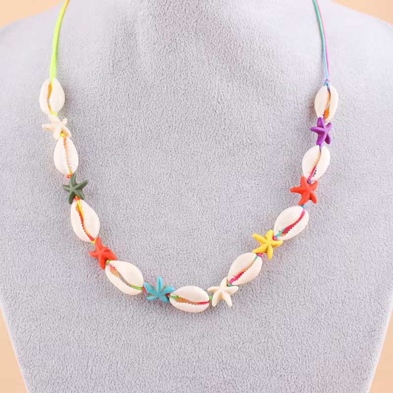 1:Shell starfish necklace