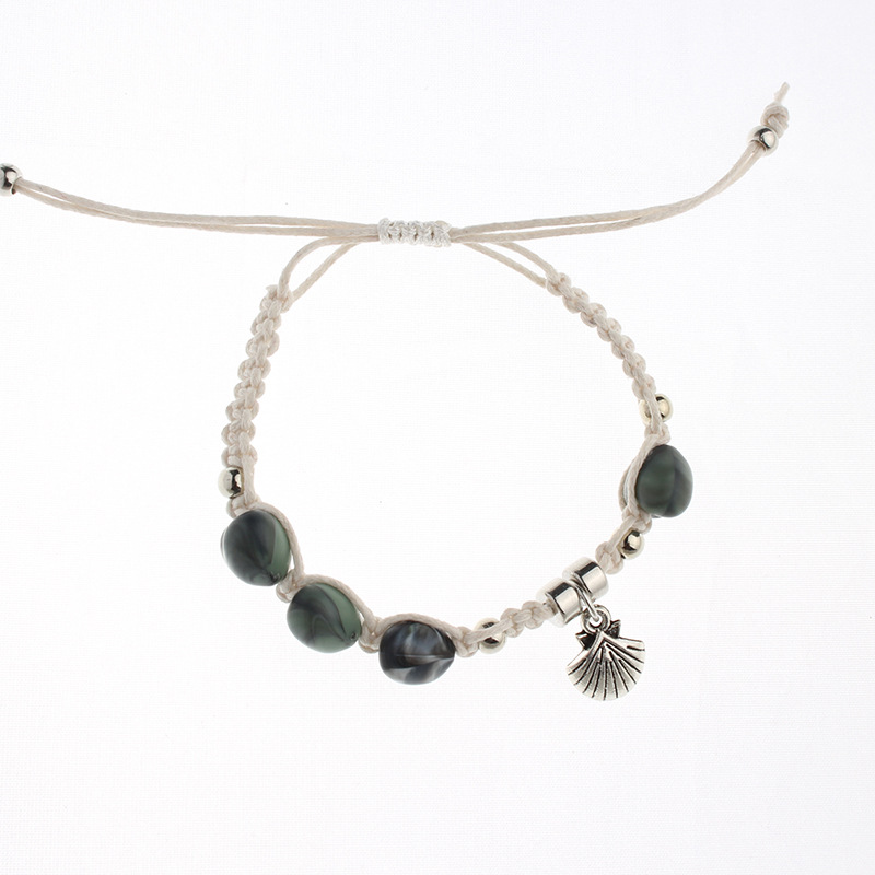 6:Green adjustable bracelet