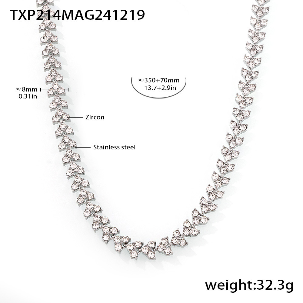 2:Steel white zircon