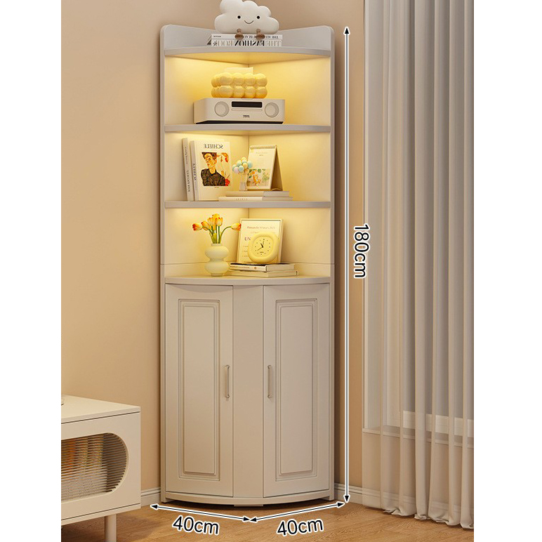 [double doors  HDF]  warm white 40*40*180cm