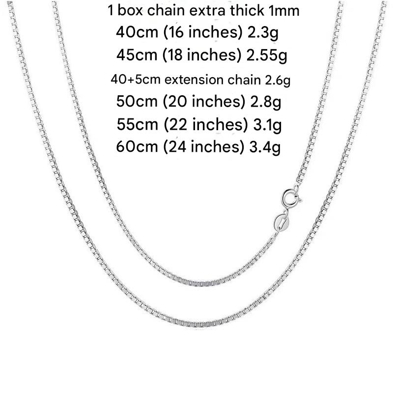 5:Extra thick box chain