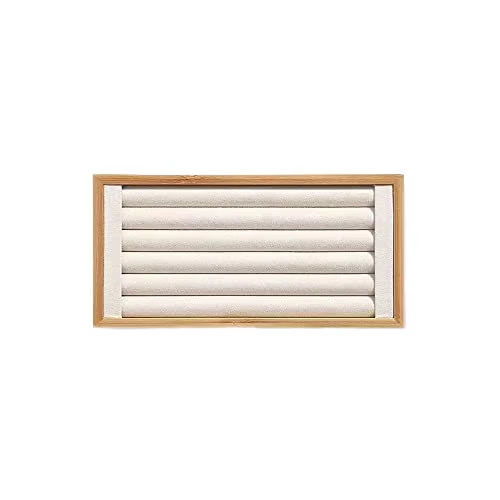 3:Beige circular tray