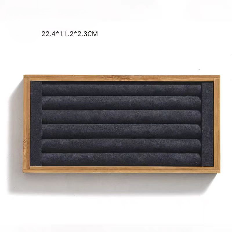 5:Black ring-shaped tray