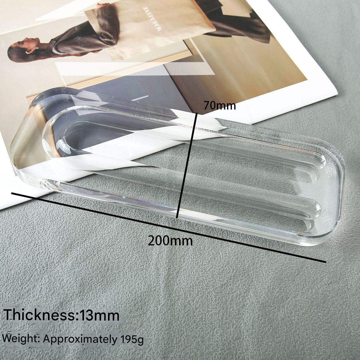 4:No. 1 long necklace plate [7*20cm]