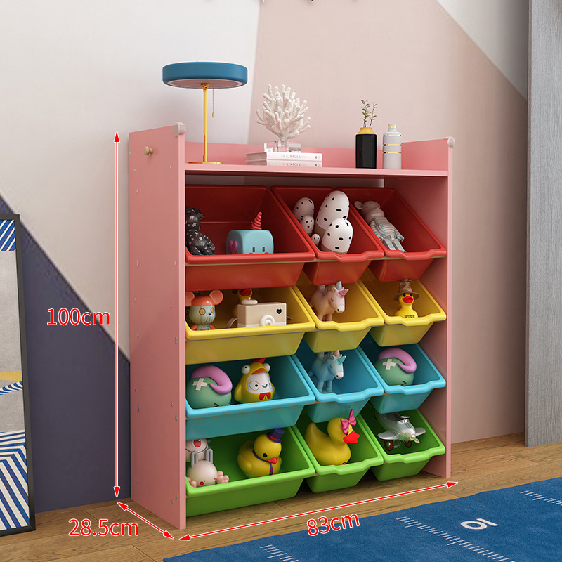 0.83 meters without bookshelf pink