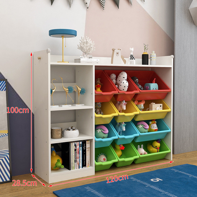 1.2 meters with unilateral bookshelf White