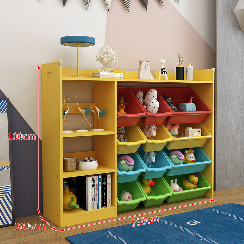 1.2 meters with unilateral bookshelf yellow