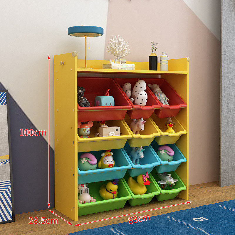 0.83 meters yellow without bookshelf