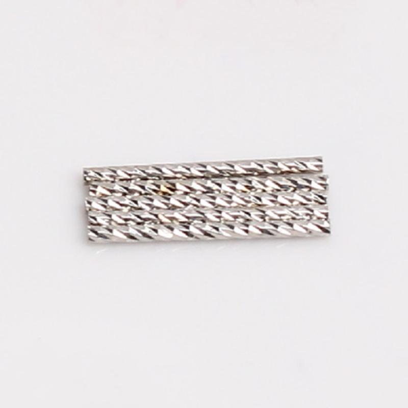 real platinum plated bend tube 2.0x30mm