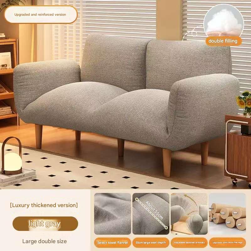 [double seat] light gray-terry cloth