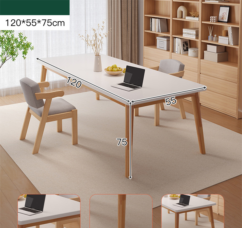 H 120cm table with 2 chairs