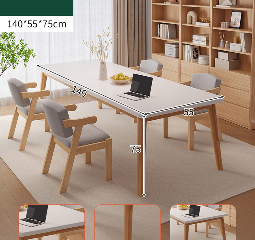 I 140cm table with 4 chairs