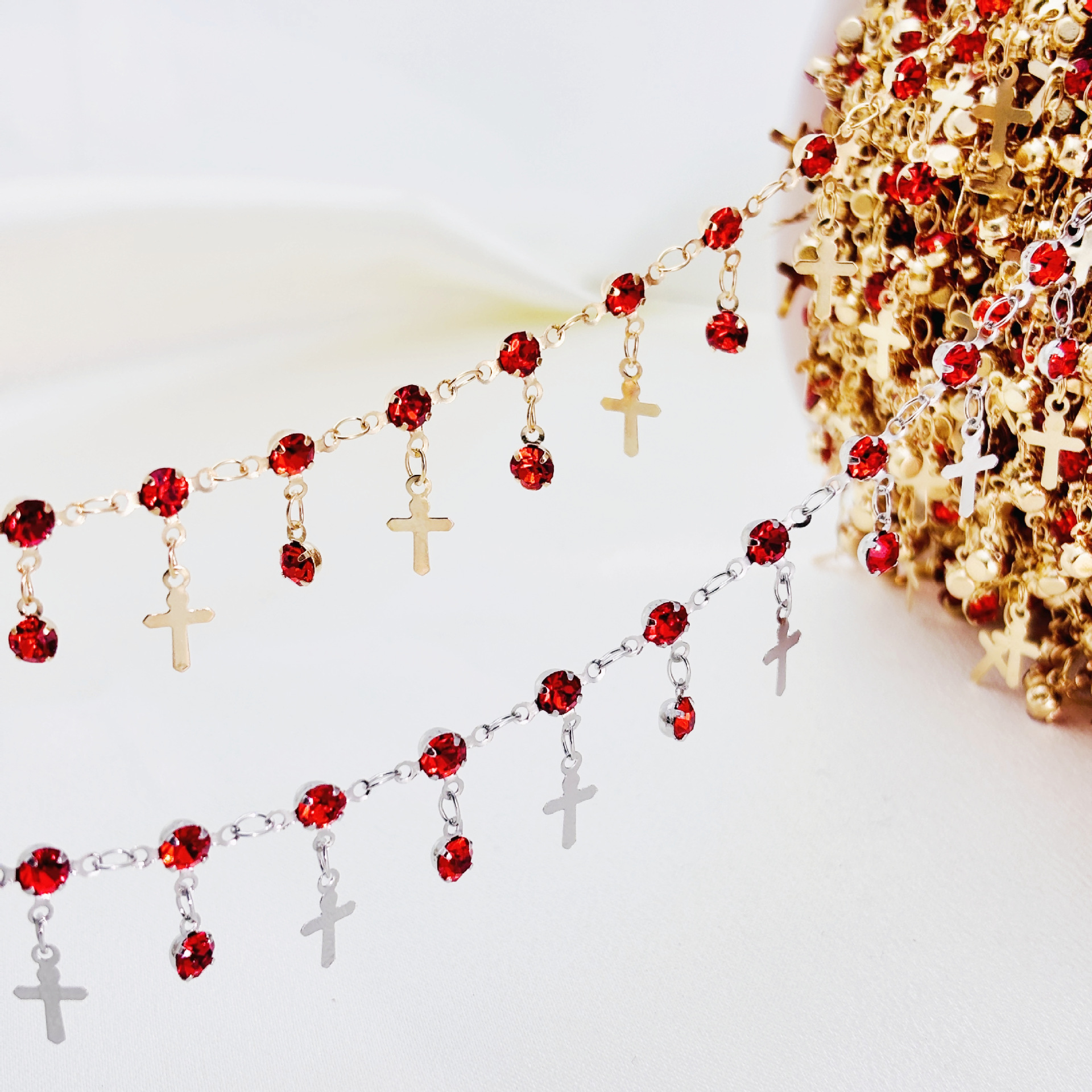 Chinese red diamond white k color