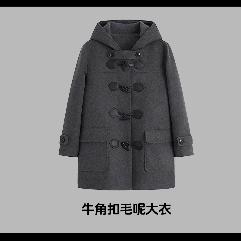 Dark grey cotton-padded style