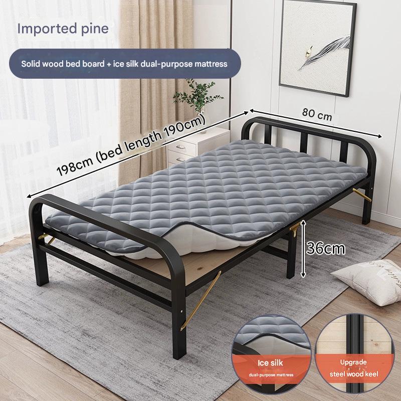 Width 80cm [high quality pine wood 2-fold styles]   ice silk mattress