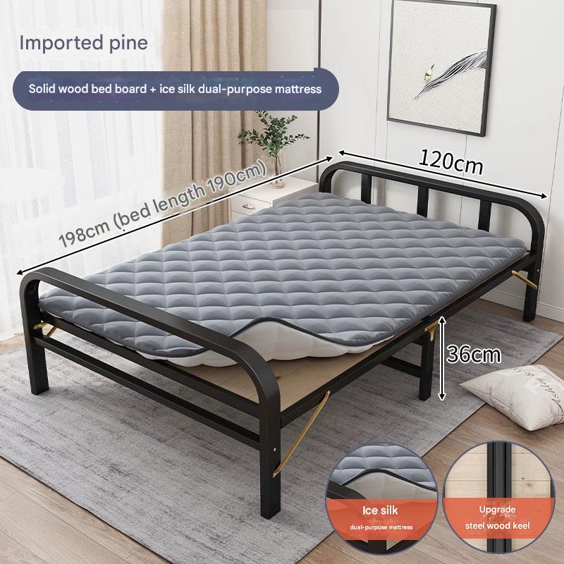 Width 120cm [high quality pine wood 2-fold styles]   ice silk mattress