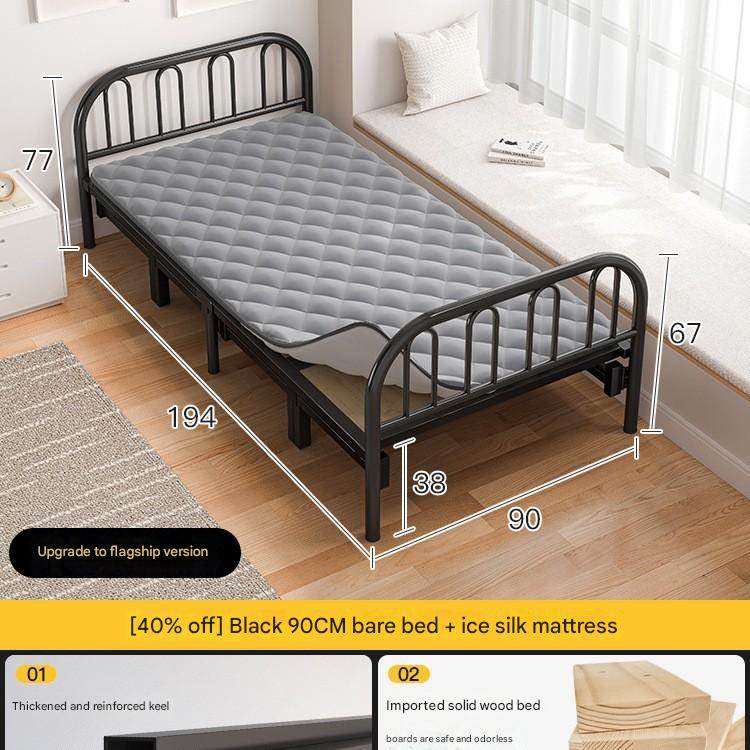 Width 90cm [high-quality pine main picture 4-fold styles]   ice silk mattress