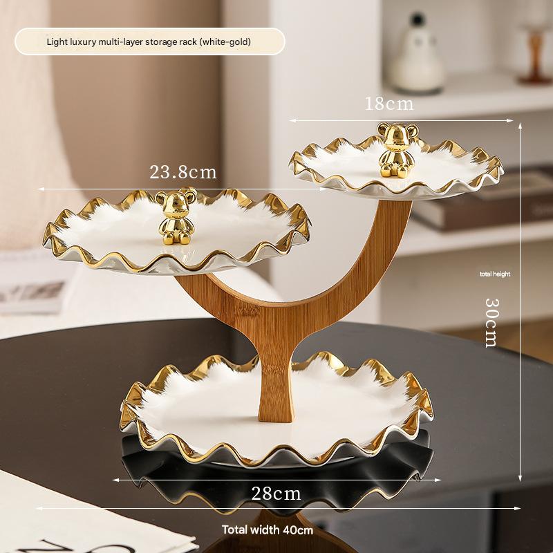 White-gold wave style