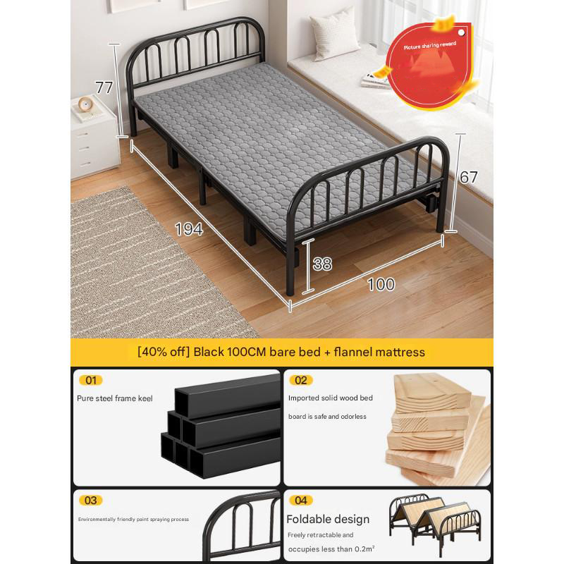 Width 100cm [high-quality pine main picture 4-fold styles]   lambswool mattress