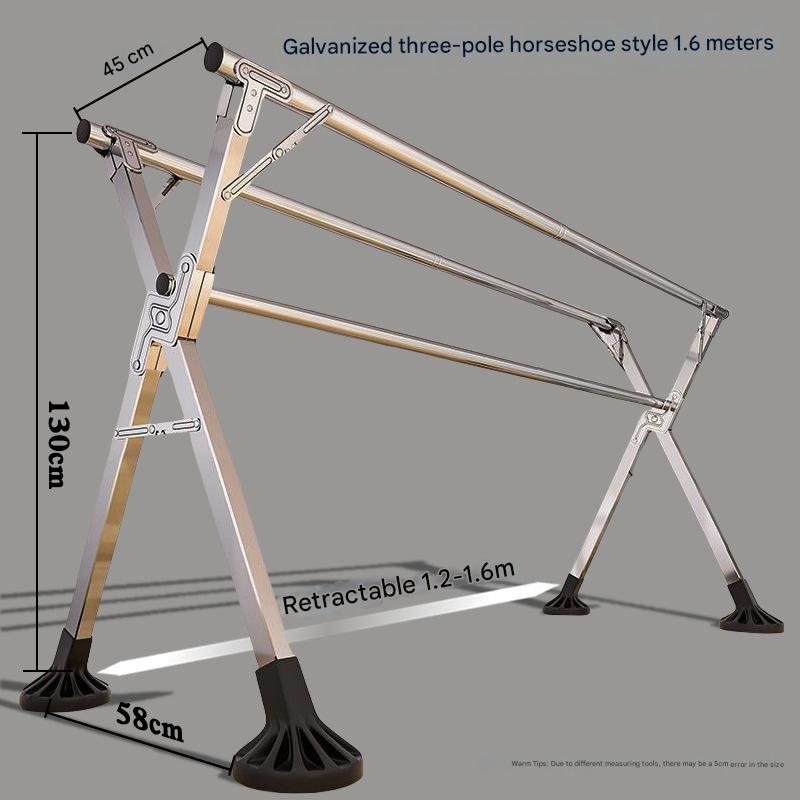 Bold three-pole 1.6-meter horseshoe
