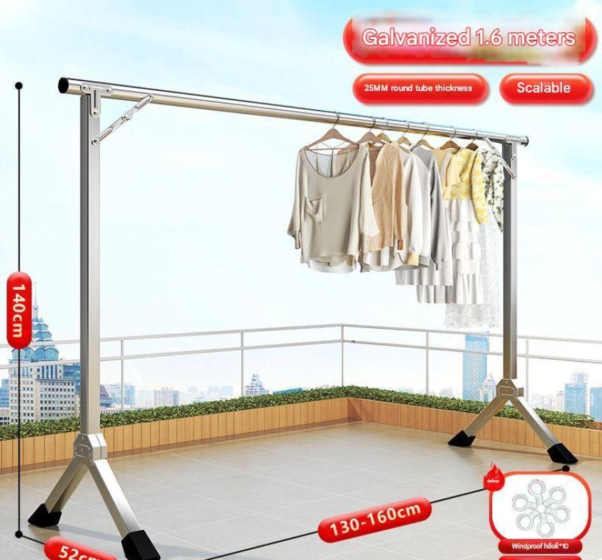 Single pole telescopic 1.61m