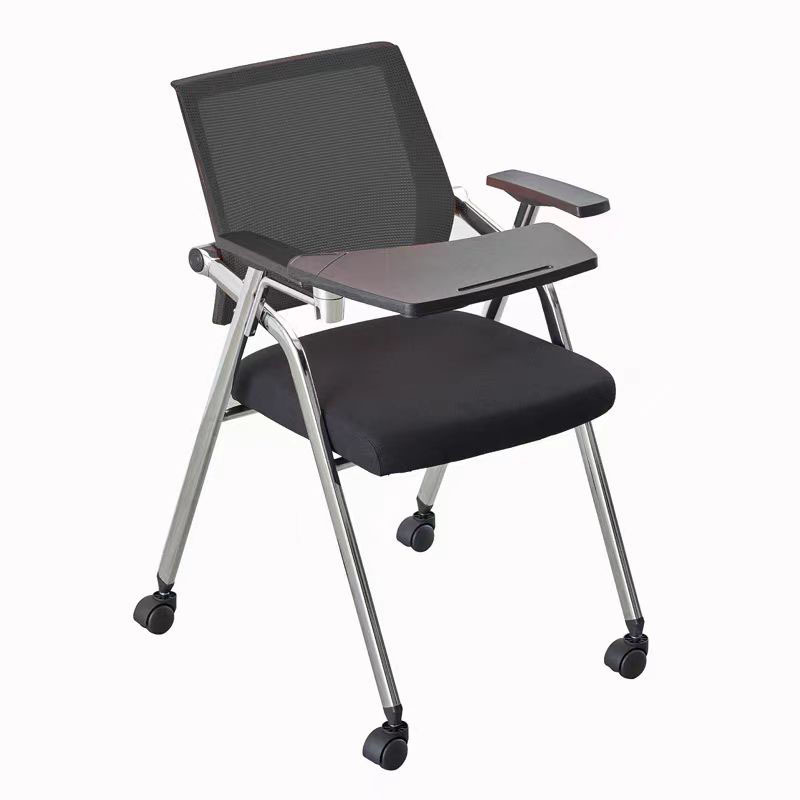 Electroplated silver folding chair writing board pulley