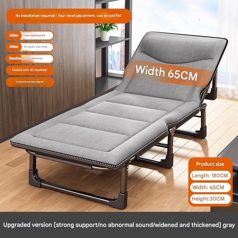 Gray [mattress integrated/upgraded headrest]