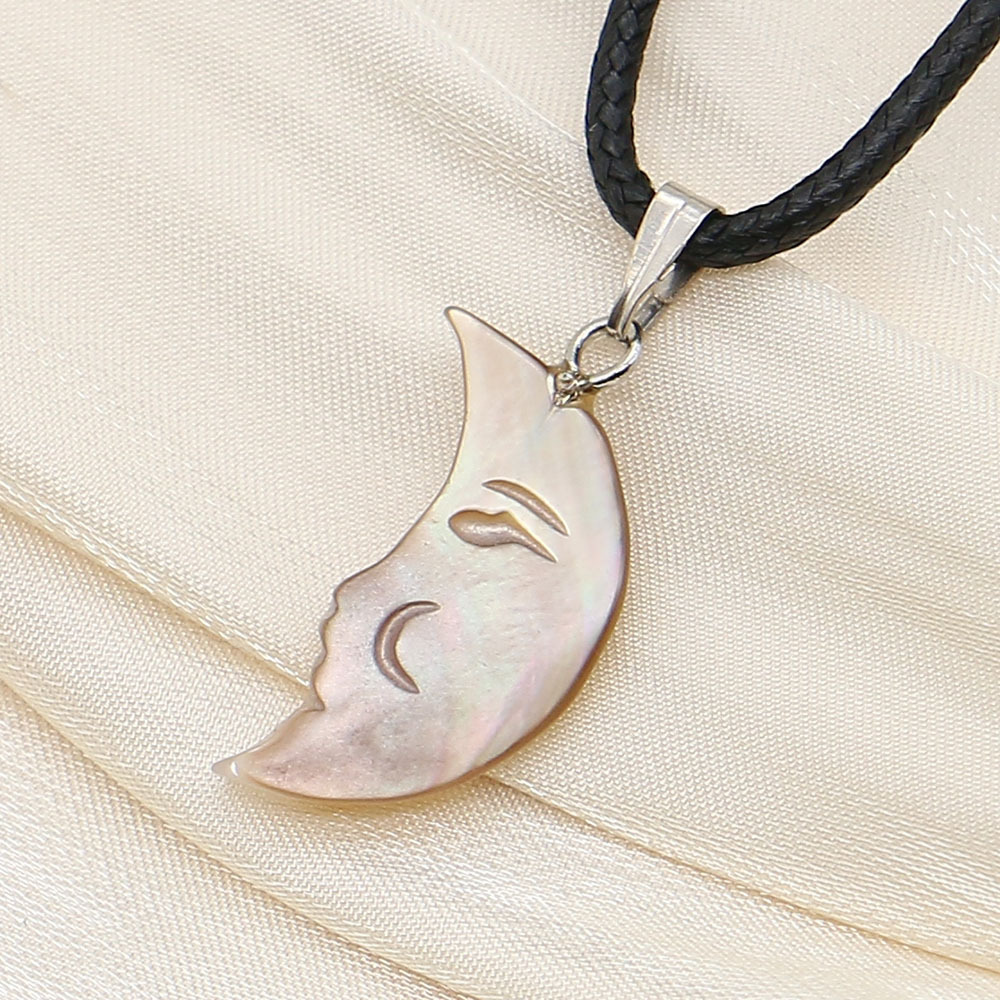 5:Yellow butterfly shell necklace