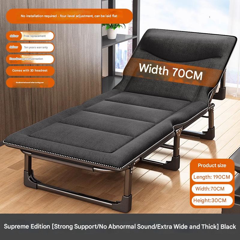Widened-black [mattress integrated upgraded headrest]