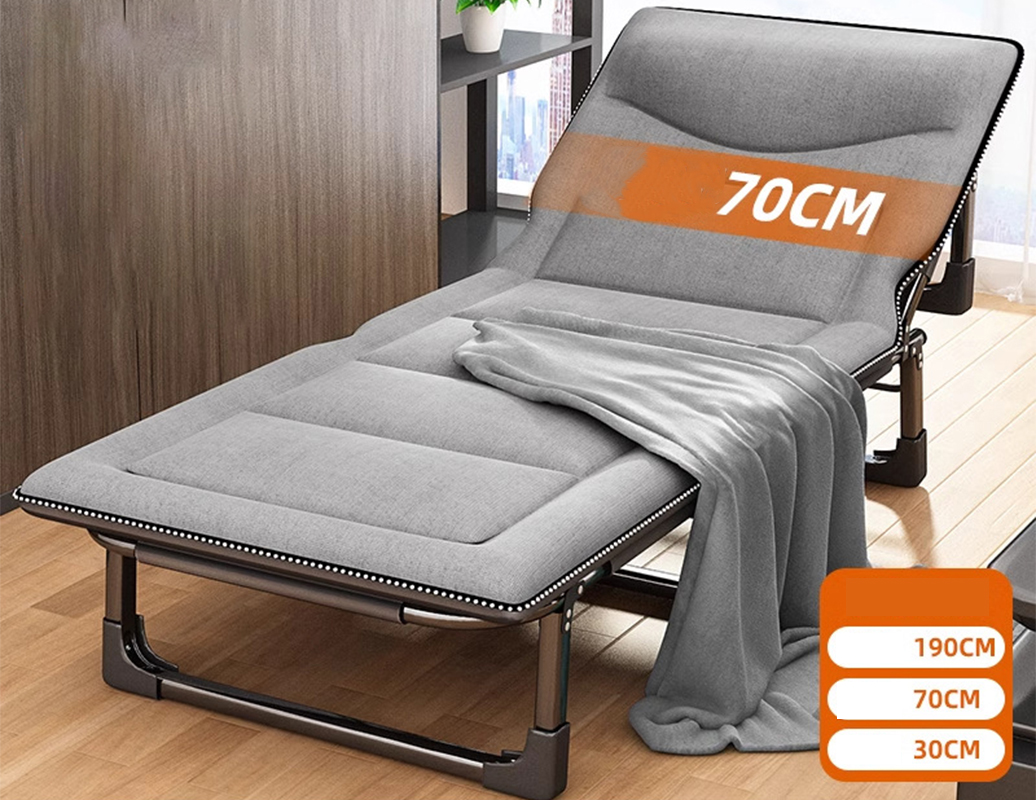 Widened - gray [mattress integrated/upgraded headrest]   gray blanket