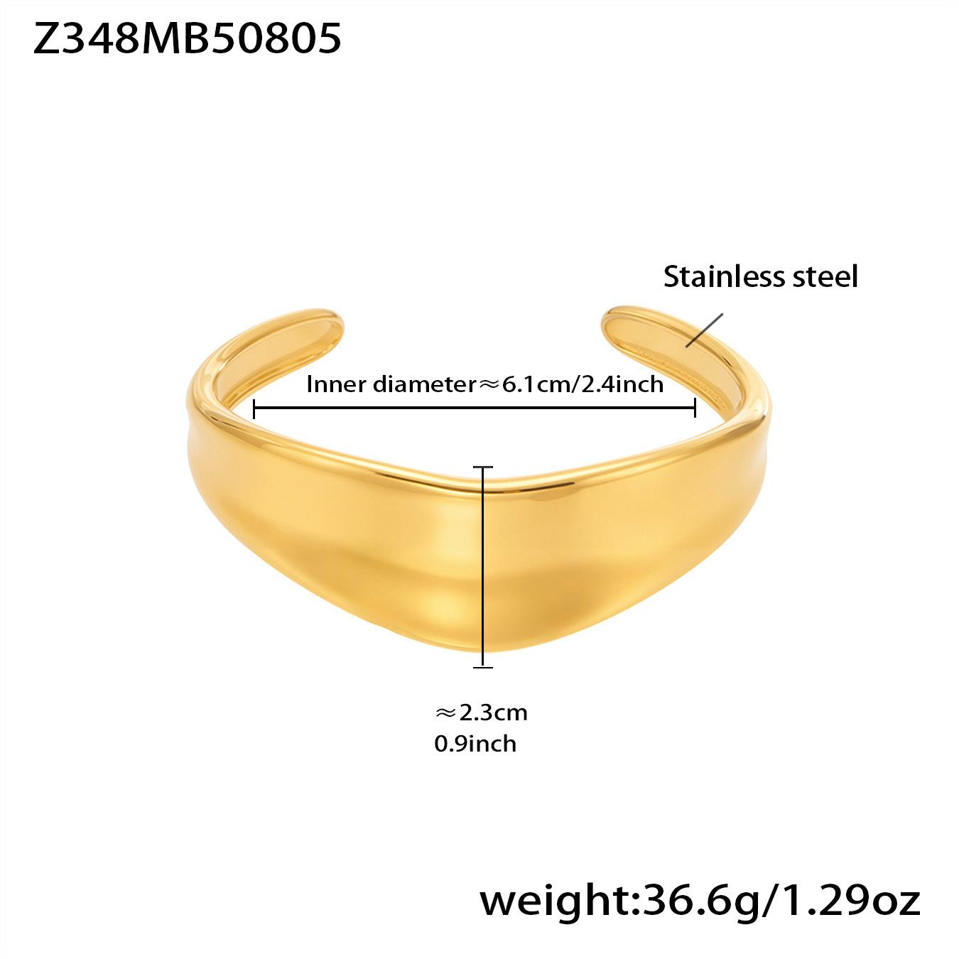 1:Z348- Golden Bracelet