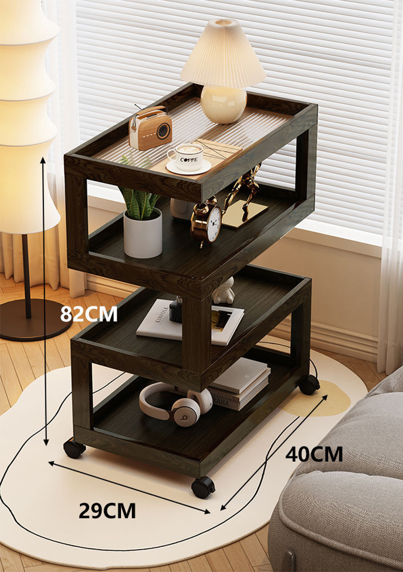 Four-layer 30cm walnut color changhong model