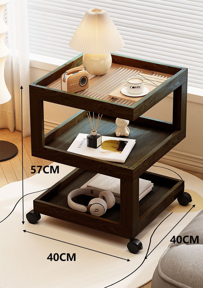 Three-layer 40cm walnut color changhong model