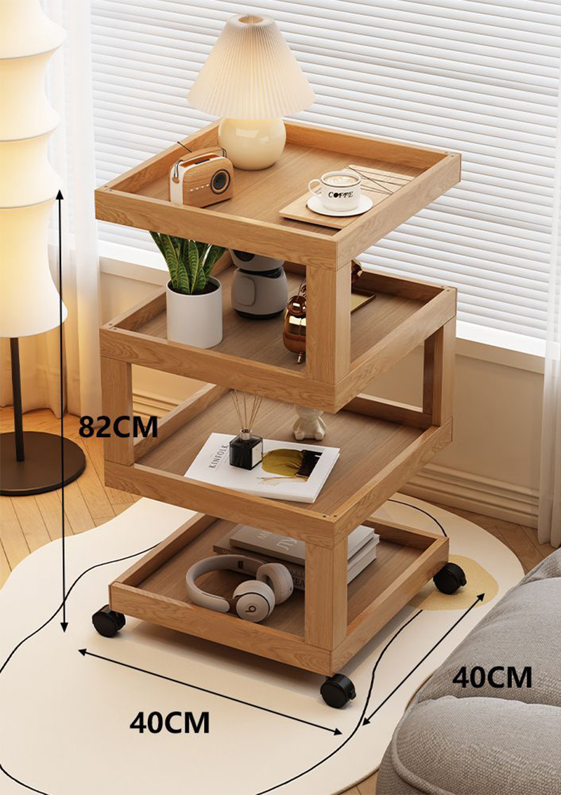 Four-layer 40cm original bamboo color simple model